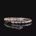 Snake Diamond Bangle – 2.4ctw - 14K Gold