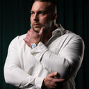 Gold watch and diamond ring by Wolfe Gemz, custom jewelry for urban professionals NYC