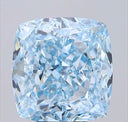 5.55ct Fancy Vivid Blue Cushion Modified Brilliant VS1 Loose Diamond – IGI LG803647797