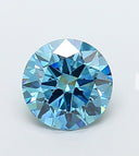 3.01ct Fancy Vivid Blue Round Brilliant VS1 Loose Diamond – IGI LG819627419