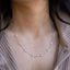 14K Gold Diamonds by the Yard Necklace (2 CTW F-G SI)