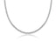 14K Gold Lab-Created 4-Prong Diamond Tennis Necklace (14 CTW F-G SI)