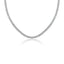 14K Gold Lab-Created 4-Prong Diamond Tennis Necklace (15.5 CTW F-G SI)