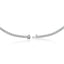 14K Gold Lab-Created 4-Prong Diamond Tennis Necklace (15.5 CTW F-G SI)