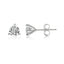 14K Gold Lab-Created Diamond 3-Prong Martini Stud Earrings (0.75 CTW F-G SI)