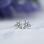 14K Gold Lab-Created Diamond 3-Prong Martini Stud Earrings (0.75 CTW F-G SI)