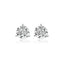 14K Gold Lab-Created Diamond 3-Prong Martini Stud Earrings (3 CTW F-G SI)