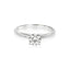 14K Gold Lab-Created Diamond Classic Solitaire Ring (0.50 CTW F-G SI)