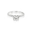 14K Gold Lab-Created Diamond Classic Solitaire Ring (1 CTW F-G SI)