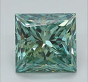 3.50ct Fancy Vivid Green Princess Cut VS1 Loose Diamond – IGI LG623413475