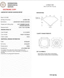 3.13ct Fancy Vivid Blue Criss Cut Square Loose Diamond – IGI LG780671280