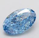 8.04ct Fancy Vivid Blue Oval Modified Brilliant VS1 Loose Diamond – IGI LG816603954