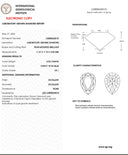 3.03ct Fancy Vivid Blue Pear Modified Brilliant VS1 Loose Diamond – IGI LG800634310
