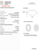8.00ct Fancy Vivid Blue Oval Brilliant VS2 Loose Diamond – IGI LG804648010