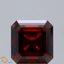 3.12ct Fancy Deep Orange VS1 Square Emerald Cut Loose Diamond – IGI LG65144280