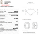 3.01ct D VVS2 Cushion Modified Brilliant Cut Loose Diamond – IGI LG826699729