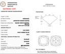 3.54ct Fancy Intense Yellow Square Cushion Brilliant VVS2 Loose Diamond – IGI LG826666366