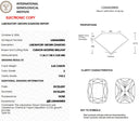 3.63ct E VVS2 Cushion Modified Brilliant Cut Loose Diamond – IGI LG844638806