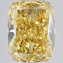 4.00ct Fancy Intense Yellow Cushion Brilliant VS1 Loose Diamond – IGI LG828618970