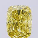 4.00ct Fancy Intense Yellow Cushion Modified Brilliant VS1 Loose Diamond – IGI LG833698543
