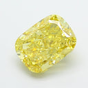 4.00ct Fancy Vivid Yellow VS1 Cushion Modified Brilliant Cut Loose Diamond – IGI LG811675144