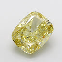 4.03ct Fancy Intense Yellow Cushion Modified Brilliant VVS2 Loose Diamond – IGI LG813625696