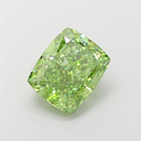 4.04ct Fancy Vivid Green VVS2 Cushion Modified Brilliant Cut Loose Diamond – IGI LG836673820
