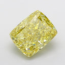 4.05ct Fancy Intense Yellow Cushion Modified Brilliant VVS2 Loose Diamond – IGI LG813625694