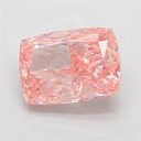 4.09ct Fancy Vivid Pink Cushion Brilliant VVS2 Loose Diamond – IGI LG814638848