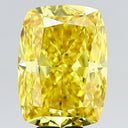9.05ct Fancy Vivid Yellow VS1 Cushion Modified Brilliant Cut Loose Diamond – IGI LG742525955