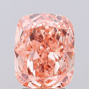 3.01ct Fancy Intense Orangy Pink VS2 Cushion Modified Brilliant Loose Diamond – IGI LG770653138