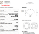 4.09ct Fancy Intense Yellow Square Cushion Brilliant VVS2 Loose Diamond – IGI LG723529652