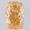 3.02ct Fancy Light Brown VVS2 Cushion Modified Brilliant Loose Diamond – IGI LG835640125