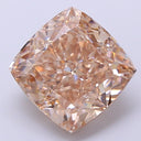 3.11ct Very Light Brown VVS2 Square Cushion Modified Brilliant Cut Loose Diamond – IGI LG816601997