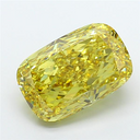 8.02ct Fancy Vivid Yellow VS1 Cushion Modified Brilliant Cut Loose Diamond – IGI LG781602086