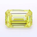 12.51ct Fancy Intense Yellow VVS2 Emerald Cut Loose Diamond – IGI LG760535192