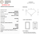 3.00ct E VVS2 Emerald Cut Loose Diamond – IGI LG839602321