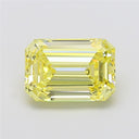 3.09ct Fancy Intense Yellow Emerald Cut VS1 Loose Diamond – IGI LG828613854