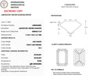 4.00ct Fancy Light Brown VS2 Emerald Cut Loose Diamond – IGI LG804662806