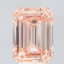 4.01ct Fancy Light Pinkish Brown VS1 Emerald Cut Loose Diamond – IGI LG727586261