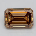 4.03ct Fancy Light Brown VS1 Emerald Cut Loose Diamond – IGI LG787622066