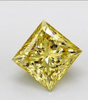 4.02ct Fancy Intense Yellow Princess Cut VS1 Loose Diamond – IGI LG823641742