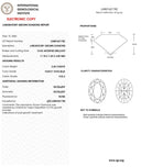 3.43ct Fancy Vivid Blue Oval Modified Brilliant VVS2 Loose Diamond – IGI LG801621782