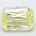 1.51ct Light Yellow Criss Cut Cushion VS1 clarity Lab Diamond - IGI LG731595036