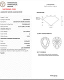 3.00ct E Color Pear Brilliant VVS2 Loose Diamond – IGI LG824609068