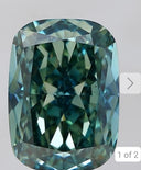 7.21ct Fancy Vivid Green Cushion Modified Brilliant VS2 Loose Diamond – IGI LG696544316