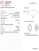 8.02ct E Color Marquise Brilliant VVS2 Loose Diamond – IGI LG790642903