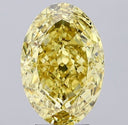 5.41ct Fancy Vivid Yellow Oval Modified Brilliant VS2 Loose Diamond – IGI LG626423724