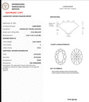 5.02ct E Color Oval Brilliant VVS2 Loose Diamond – IGI LG842640350