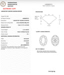 6.10ct Fancy Intense Yellow Oval Cut VS1 Loose Diamond – IGI LG828699315